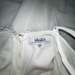 Lulus off white dress